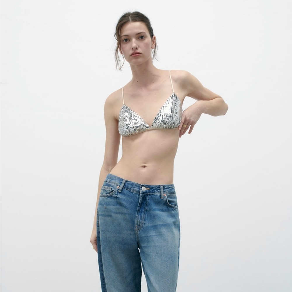 BRAND NEW with Tags Zara Bralette Size Medium
